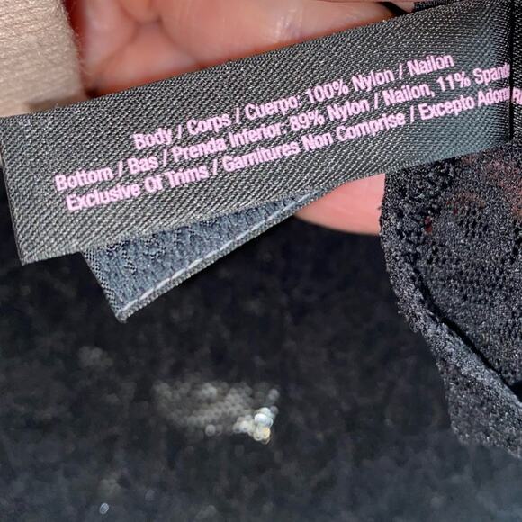 Victorias Secret The Lacy Teddy Camisole Chemise Slip Nightie Small NWOT - Picture 11 of 11